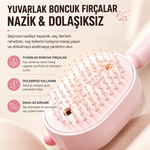 LUMIVA™ ScalpGlow 3’ü 1 Arada Saç Derisi Bakım Tarağı